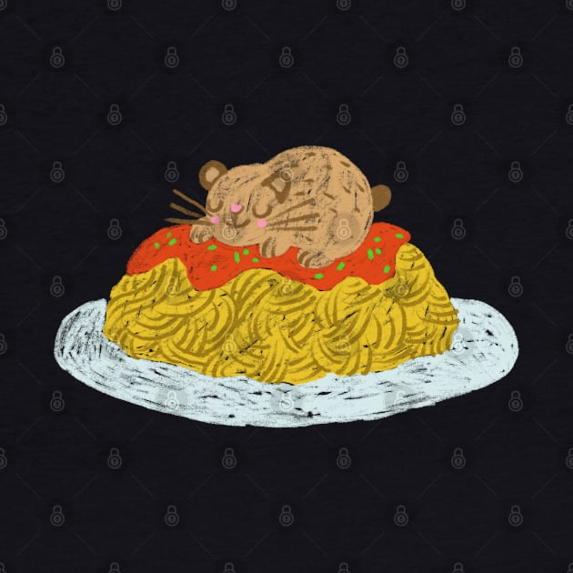 Spaghetti Hamster by voidea